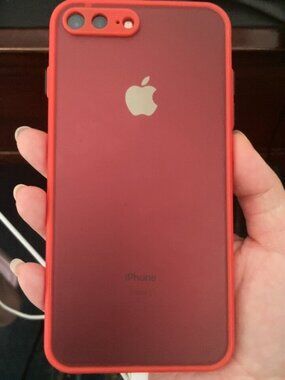Deep Red Frosted Case